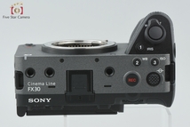 【中古】SONY ソニー α cinema Line FX30 ILME-FX30 プロフェッショナルカムコーダー 元箱付き_画像8