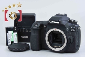 【中古】Canon キヤノン EOS 80D デジタル一眼レフカメラ