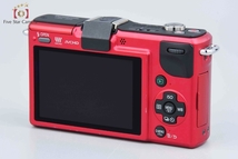 【中古】Panasonic パナソニック LUMIX DMC-GF2W ダブルレンズキット ファインレッド_画像3