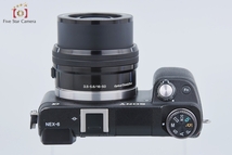 【中古】SONY ソニー α NEX-6L パワーズームレンズキット ブラック_画像8