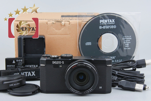 【中古】PENTAX ペンタックス MX-1 クラシックブラック コンパクトデジタルカメラ 元箱付き
