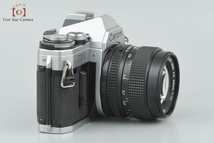 【中古】Canon キヤノン AE-1 シルバー + New FD 50mm f/1.4_画像7