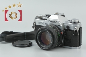 【中古】Canon キヤノン AE-1 シルバー + New FD 50mm f/1.4