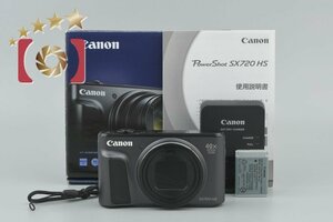 １円出品 Canon キヤノン PowerShot SX720 HS ブラック コンパクトデジタルカメラ 元箱付き【オークション開催中】