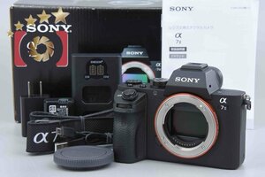 1 иен лот SONY Sony α7II ILCE-7M2 беззеркальный однообъективный камера shutter частота . немного [ аукцион во время ]