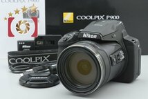 １円出品 Nikon ニコン COOLPIX P900 ブラック コンパクトデジタルカメラ 元箱付き【オークション開催中】_画像1