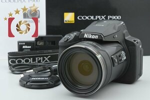 １円出品 Nikon ニコン COOLPIX P900 ブラック コンパクトデジタルカメラ 元箱付き【オークション開催中】