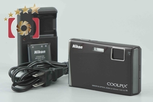 【中古】Nikon ニコン COOLPIX S60 パープリッシュブラック コンパクトデジタルカメラ