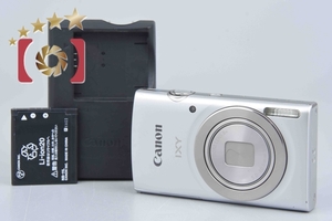 【中古】Canon キヤノン IXY 180 シルバー コンパクトデジタルカメラ