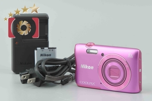 【中古】Nikon ニコン COOLPIX S3700 ピンク コンパクトデジタルカメラ