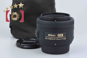【中古】Nikon ニコン AF-S DX NIKKOR 35mm f/1.8 G