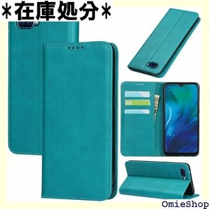 oppo reno a ケース 手帳型 スマホケース a カードスロット、キックスタンド レザー スカイブルー 1210