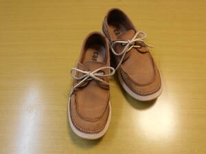 [ rare * secondhand goods ] Camper deck shoes 26. standard beige camper Bick fdo series 41