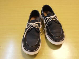 [ rare * used beautiful goods ] Camper deck shoes 26. standard navy camper Bick fdo series 41