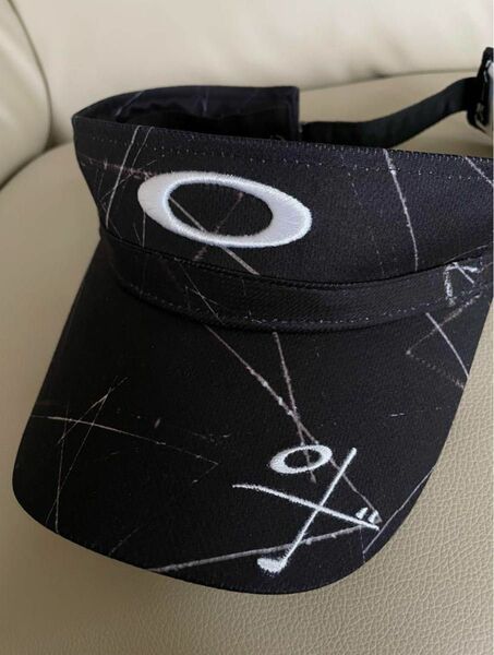 オークリー ゴルフ メンズ サンバイザー キャップ 帽子 OAKLEY 黒 オークリー