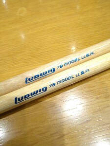 【SUPER RARE】未使用 '70s Ludwig 7B Sticks　