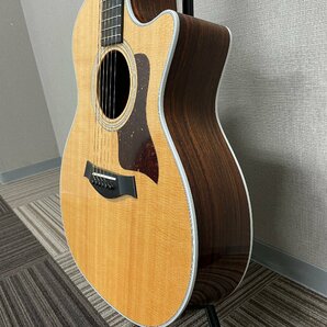 【80】☆1円～ 美品 Taylor 414ce-R Rosewood 2022年製？USA アコギ エレアコ ギター ハードケース付き 現状品 中古品 収集家放出品の画像7