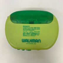 【86】1円～ SONY ソニー WALKMAN ウォークマン WM-EQ3 ポータブルカセットプレーヤー 動作・通電未確認 ジャンク品_画像5