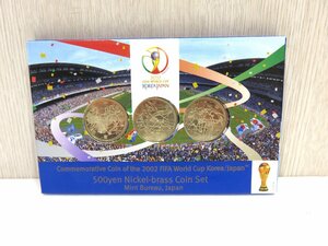 【76】 【額面スタート】2002 FIFA ワールドカップ 500円 ニッケル黄銅貨幣セット 2002年 造幣局 ミントセット 平成12年 FIFA