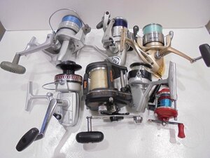 [76]1 jpy ~ reel fishing gear fishing Shimano other 7 pcs set operation not yet verification scratch dirt equipped junk treatment ②