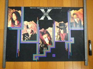 ■60：ポスター　X JAPAN　1992年■