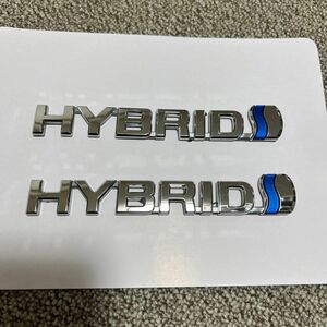 トヨタ純正　ＨＹＢＲＩＤエンブレム