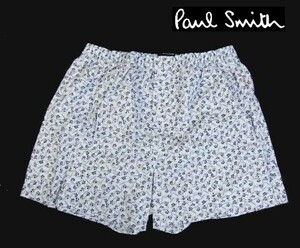 F火06117新品▼ ポールスミス Paul Smith トランクス 【 M 】 マルチストライプ パンツ 下着 アンダーウエア サックス系