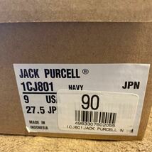 CONVERSE JACK PURCELL ジャックパーセル ネイビー　US9/27.5cm 新品未使用_画像8