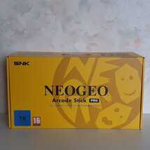 [新品未開封品] NEOGEO Arcade Stick Pro ネオジオ アーケードスティック _画像1