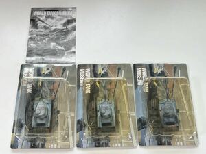 1/144 TAKARA タカラ WTM ワールドタンク ミュージアム 第2弾 ロシア JS-2m スターリン重戦車 冬季迷彩×3