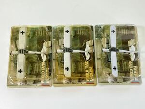 1/144 TAKARA タカラ WTM ワールドタンク ミュージアム 第3弾 ドイツ シュトルヒ 飛行機 冬季迷彩 ×3