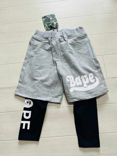 【新品】BAPE KIDS　子供服 ベイプキッズ パンツ ズボン 100cm