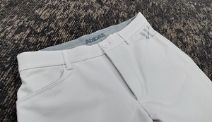 1 jpy ~ start beautiful goods spring for summer popular white trying on only Colin *.* three pieces island . all Adidas Golf pants 79cm ①