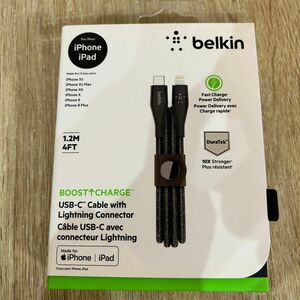 Belkin USB-C to ライトニングケーブル iPhone 急速充電