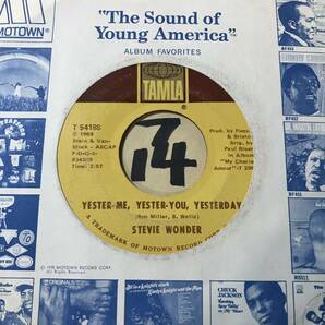 試聴 STEVIE WONDER YESTER-ME, YESTER-YOU, YESTERDAY 両面VG++ SOUNDS EX 1969 の画像2