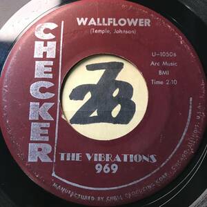 試聴 THE VIBRATIONS WALLFLOWER / THE WATUSI 両面VG++ 