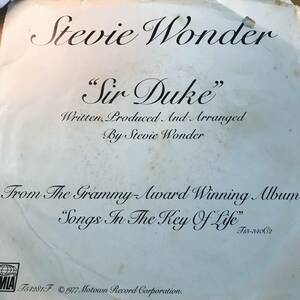 試聴 STEVIE WONDER SIR DUKE EX+ 