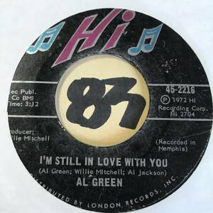  audition AL GREEN I*M STILL IN LOVE WITH YOU both sides EX+