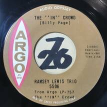 試聴 RAMSEY LEWIS TRIO THE ‘’IN’’ CROWD EX _画像1