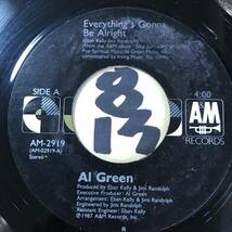 試聴 AL GREEN EVERYTHING’S GONNA BE ALRIGHT 両面EX+ _画像1