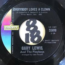 試聴 GARY LEWIS AND THE PLAYBOYS EVERYBODY LOVES A CLOWN 両面NM _画像3