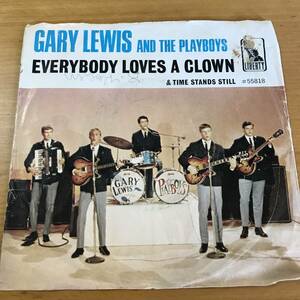 試聴 GARY LEWIS AND THE PLAYBOYS EVERYBODY LOVES A CLOWN 両面NM 