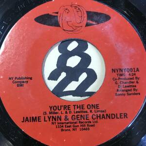  audition Chicago * mellow / night . soul JAIME LYNN & GENE CHANDLER YOU*RE THE ONE EX+