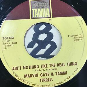 試聴 MARVIN GAYE & TAMMI TERRELL AIN’T NOTHING LIKE THE REAL THING 両面NM 