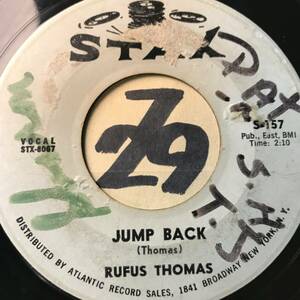 試聴 RUFUS THOMAS JUMP BACK 両面VG(+) SOUNDS VG+