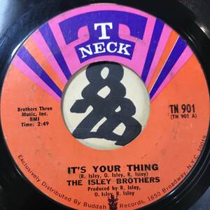 試聴 THE ISLEY BROTHERS IT’S YOUR THING 両面EX 