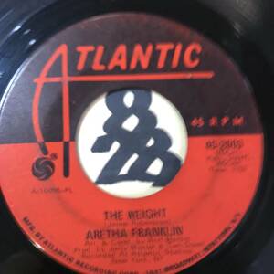  audition ARETHA FRANKLIN THE WEIGHT both sides VG++ The * band 