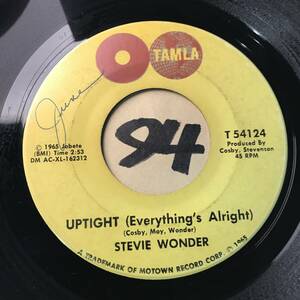 試聴 STEVIE WONDER UPTIGHT (EVERYTHING’S ALRIGHT) 両面EX 