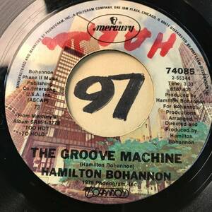 試聴 HAMILTON BOHANNON THE GROOVE MACHINE 両面EX 