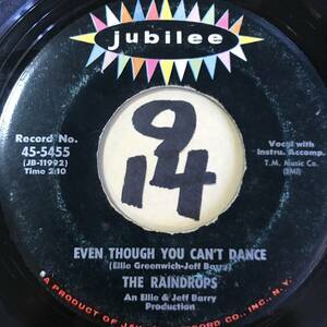 試聴 ガールグループDOO-WOP45 THE RAINDROPS THE KIND OF BOY YOU CAN’T FORGET / EVEN THROUGH YOU CAN’T DANCE 両面VG++ SOUNDS EX+ 